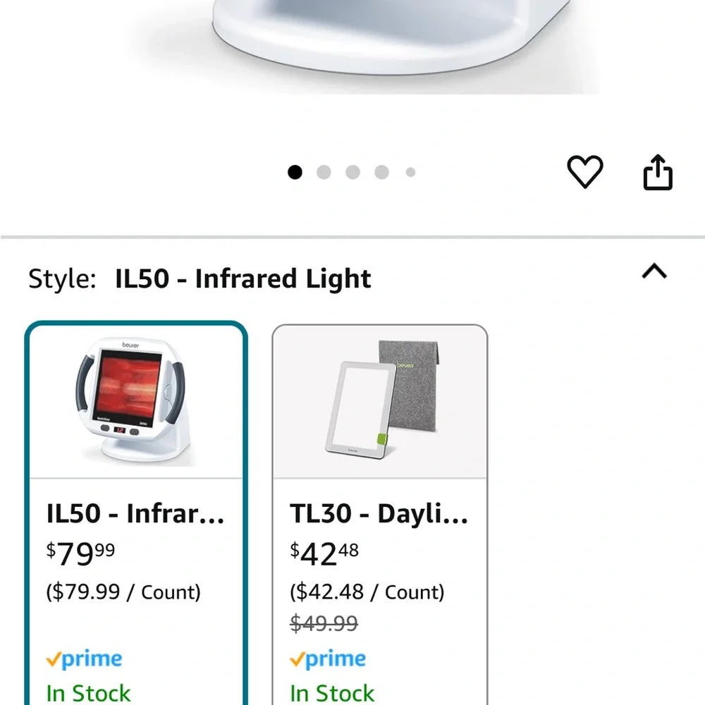 Beurer Ceramic Infrared Heater - Picture 5 of 10